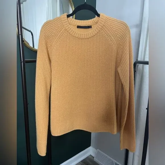 Jenni Kayne Cashmere Fisherman Sweater size L large - Picture 2 of 5